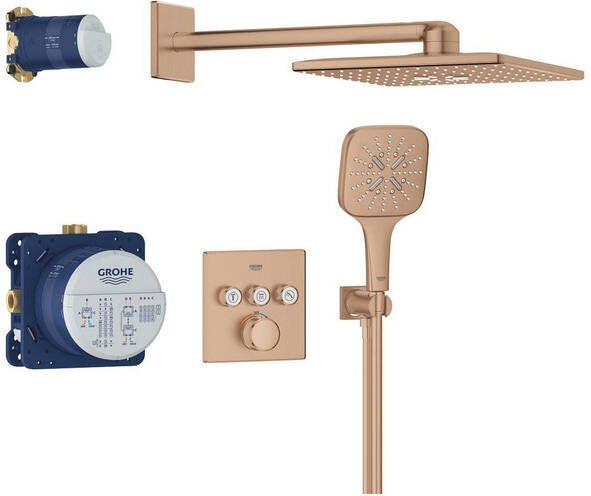 Grohe Grohtherm smartcontrol Perfect showerset compl. warm sunset geb. 34864dl0