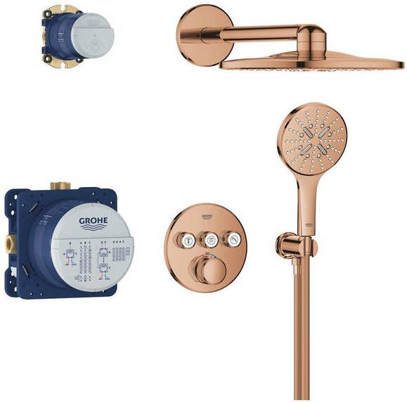 Grohe Grohtherm smartcontrol Perfect showerset compleet warm sunset 34863DA0