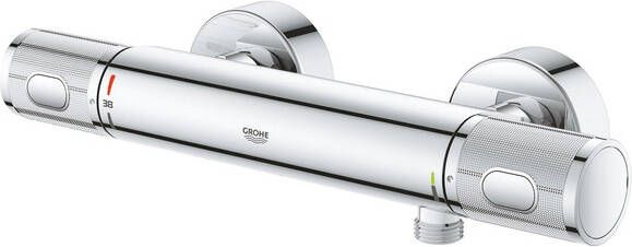 GROHE PROFESSIONAL Grohe Grohtherm 1000 Performance douchethermostaat 150mm tweegreeps 1 2'' met koppeling chroom