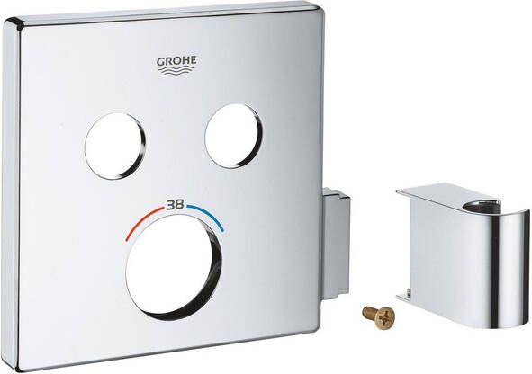 Grohe kraanrozet chroom 49041000