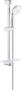 Grohe New Tempesta 100 Glijstangset 60cm ronde handdouche 3 straalsoorten gladde doucheslang met zeepschaal chroom wit 27600001 - Thumbnail 1
