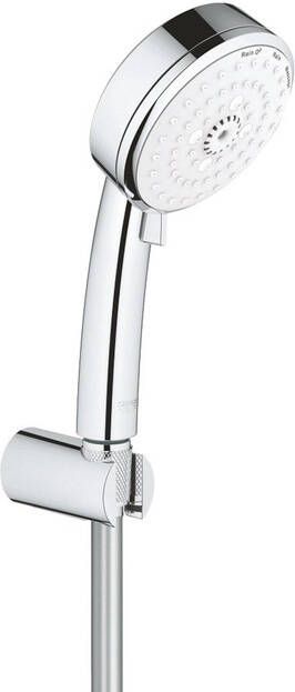Grohe New Tempesta Cosmopolitan badset met handdouche met 3 straalsoorten 9.5L min. met doucheslang 150cm chroom wit 27588002