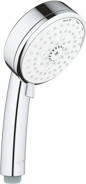 Grohe New Tempesta Cosmopolitan handdouche met 4 straalsoorten 9.5L min. chroom wit 27575002