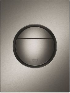 GROHE Nova Cosmopolitan S Bedieningsplaat mechanisch tweeknops 172 x 130mm (LxB) kunststof hard graphite geborsteld