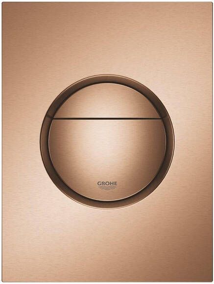 GROHE Nova Cosmopolitan S Bedieningsplaat mechanisch tweeknops 172 x 130mm(LxB ) kunststof warm sunset geborsteld