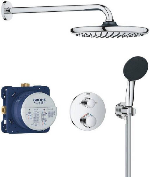 Grohe QuickFix Precision Thermostat Perfect inbouw douchesysteem met Vitalio Start 250 hoofddouche chroom 34883000