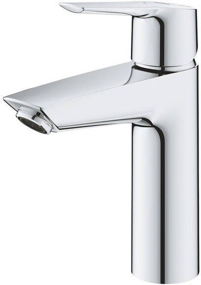 Grohe Tweedekans Start Quickfix medium wastafelkraan met koude start en push-open waste chroom 02921