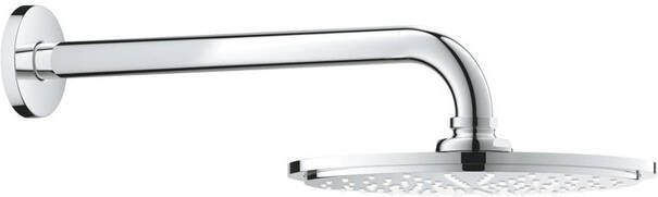 Grohe Rainshower Cosmopolitan 210 Hoofddouche 21cm 1 straalsoort wandarm 28.6cm chroom 26062000