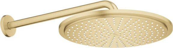Grohe Rainshower Cosmopolitan 310 Hoofddouche 31cm 1 straalsoort wandarm 38cm geborsteld cool sunrise 26066gn0