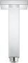 Grohe Rainshower Douchearm plafondarm 15.4cm vierkante rozet chroom 27711000 - Thumbnail 1