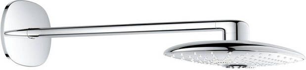 Grohe Rainshower Duo 360 Hoofddouche 36.1x22cm 2 straalsoorten wandarm 45cm chroom 26254000