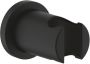 Grohe Rainshower Handdouchehouder niet verstelbaar ronde rozet phantom black 22117kf0 - Thumbnail 1