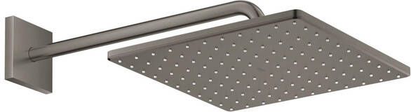 Grohe Rainshower Mono 310 Cube Hoofddouche 31x31cm 1 straalsoort wandarm 42.2cm geborsteld hard graphite 26564al0