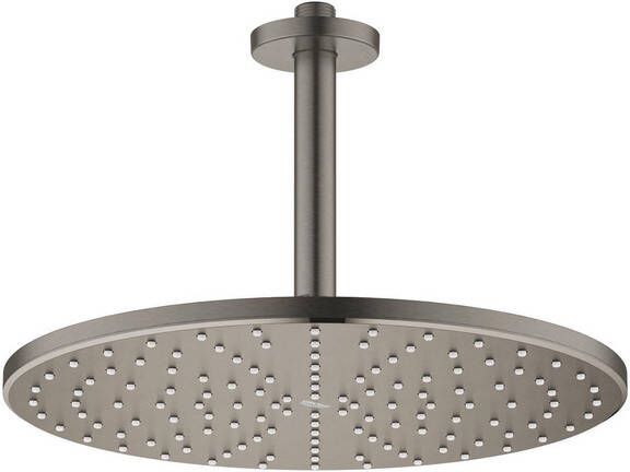 Grohe Rainshower Mono 310 Hoofddouche plafond 14.2cm rond hard graphite geborsteld 26560AL0