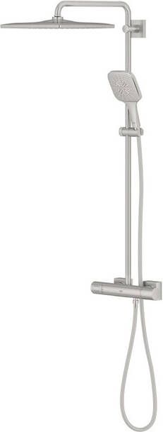 Grohe Rainshower smartactive 310 cube douchesysteem mono vierkant 9 5l m supersteel 26837dc0