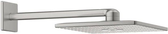Grohe Rainshower SmartActive 310 Cube Hoofddouche 31x31cm 2 straalsoorten wandarm 43cm supersteel 26479dc0