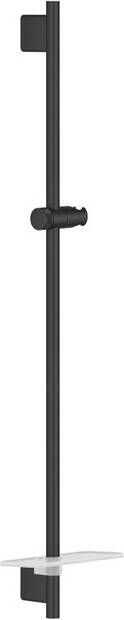 GROHE Rainshower SmartActive glijstang 90cm met glij- en scharnierstuk met zeepschaal phantom black