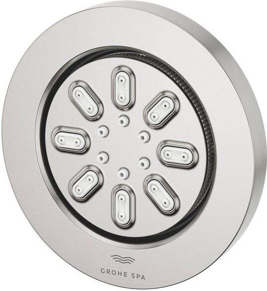 Grohe Rainshower Zijdouche 2 straalsoorten 8.9x8.9cm rond supersteel 26801DC0