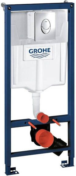 GROHE Rapid SL 3 in 1 set voor toilet met GD 2 reservoir bedieningsplaat Skate Air en wandbevestiging zonder geluiddempingsset