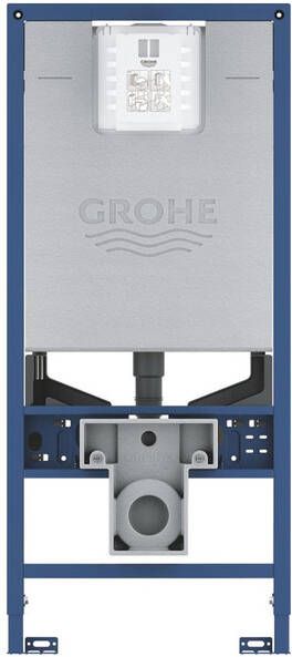 GROHE Rapid SLX WC element 113 cm installatiehoogte met geïntegreerde netspanningsaansluiting en douchewc aansluiting