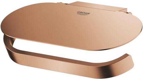 Grohe Selection toiletrolhouder met klep 15 2x8 6x5 1cm warm sunset geborsteld