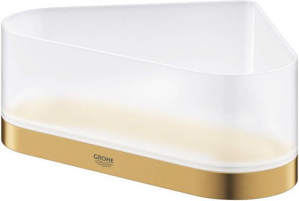 Grohe Selection Douchetray 17x17x20x8.5cm hoekmodel wandmontage brushed cool sunrise 41038gn0