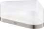 Grohe Selection Douchetray 17x17x20x8.5cm hoekmodel wandmontage supersteel mat glas 41038dc0 - Thumbnail 1