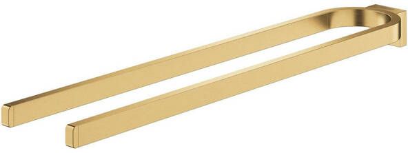 Grohe Selection Handdoekhouder 36cm dubbel niet draaibaar brushed cool sunrise 41059gn0