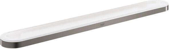 Grohe Selection wand handdoekhouder 60cm tevens voor planchet Hard graphite geborsteld