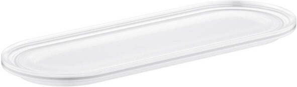 GROHE Selection Zeepschaal zonder houder glas(voor gebruik met handdoekring(41 035))
