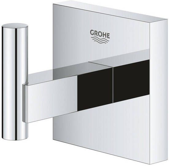 Grohe QuickFix Start Cube handdoekhaak 5 4x6x5 4cm chroom