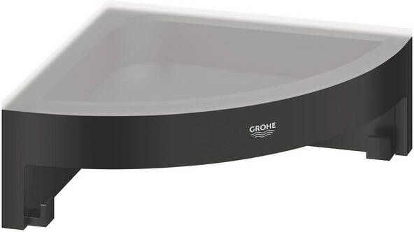 Grohe Start Cube QuickFix Korf 16x16x6cm hoek matte black 411062430