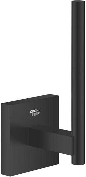 Grohe Start Cube QuickFix Reserverolhouder 1 rol mat zwart 409792430