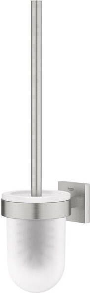Grohe Start Cube Toiletborstelhouder wandmontage vierkant open supersteel 40977dc0