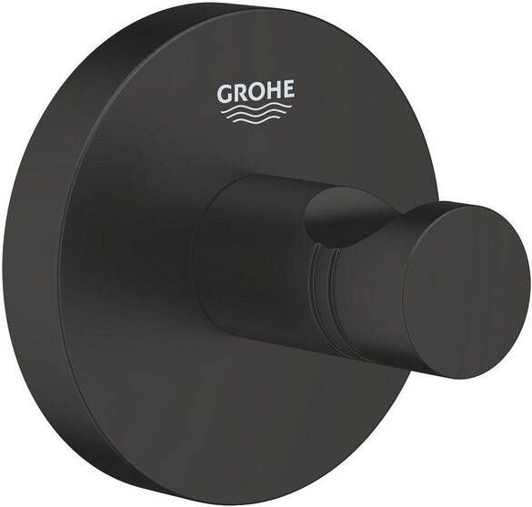 Grohe QuickFix Start handdoekhaak Ø 5 4x4 5 cm mat zwart