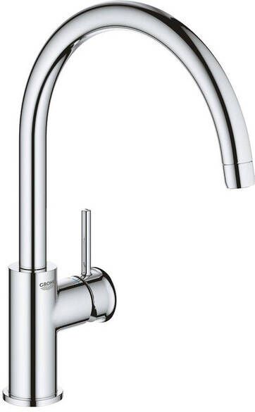 GROHE Start Classic 1-gats keukenkraan met hoge draaibare uitloop 22 3 cm chroom