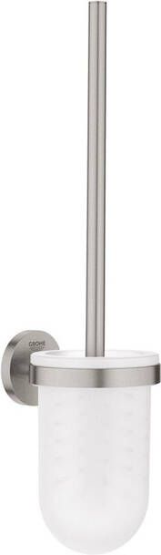 Grohe Start Toiletborstelhouder wandmontage rond open supersteel 41185dc0