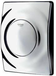GROHE Surf Bedieningsplaat mechanisch eenknops 144 x 116 x 35mm (LxBxH) kunststof mat chroom - Foto 2