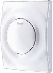 GROHE Surf Bedieningsplaat mechanisch eenknops 144 x 116 x 35mm (LxBxH) kunststof mat chroom - Foto 1