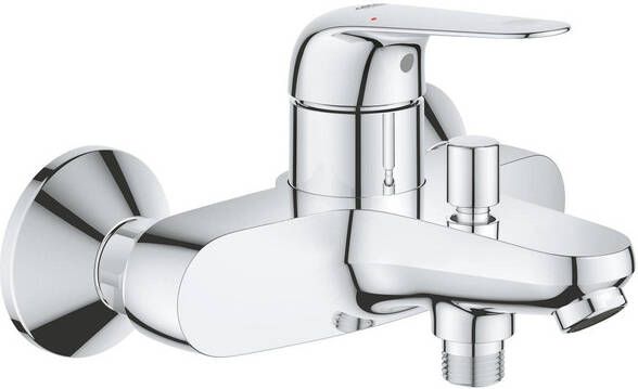 Grohe Swift QuickFix Badkraan HOH=15cm met omstel met koppelingen chroom 24335001