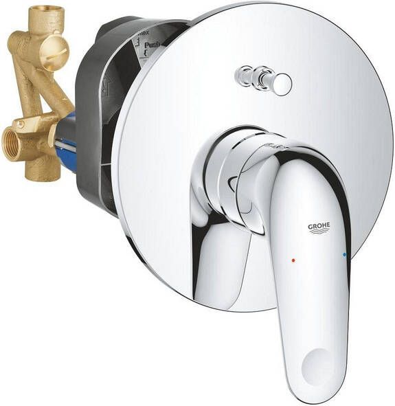 Grohe Swift QuickFix Badmengkraan inbouw met omstel chroom 24336001