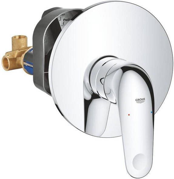 Grohe Swift QuickFix Badmengkraan inbouw zonder omstel chroom 24334001