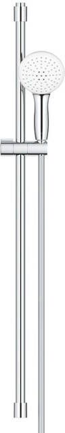 Grohe Tempesta 110 Glijstangset 90cm ronde handdouche 2 straalsoorten gladde doucheslang chroom 2764630e