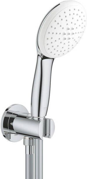 Grohe Tempesta 110 Handdoucheset Ø11cm 3 straalsoorten 7.4l min met rozet 150cm chroom 26406003