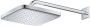 Grohe Tempesta 250 Cube Hoofddouche 25cm 1 straalsoort wandarm 38cm chroom wit 26687000 - Thumbnail 1