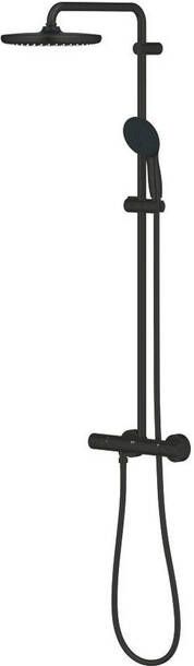 Grohe Tempesta system 250 douchesysteem rond met thermostaatkraan m.black 266702431
