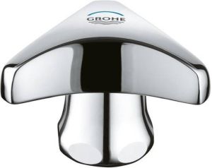 GROHE bedieningselement sanitair kraan Trecorn met chroom uitvoering kraangreep