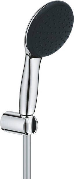 Grohe Vitalio QuickFix Handdoucheset Ø11cm 1 straalsoort 5.7l min met houder met slang 175cm chroom 27944001