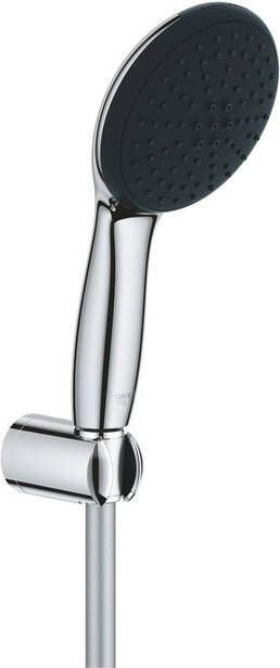 Grohe Vitalio QuickFix Handdoucheset Ø11cm 2 straalsoort 8.0 min met houder met slang 175cm chroom 27950001