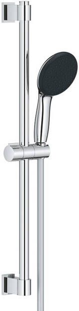 Grohe Vitalio Start QuickFix Glijstangset 60cm met handdouche 1 straalsoort 5.7l min met houder met slang 175cm chroom 27942001